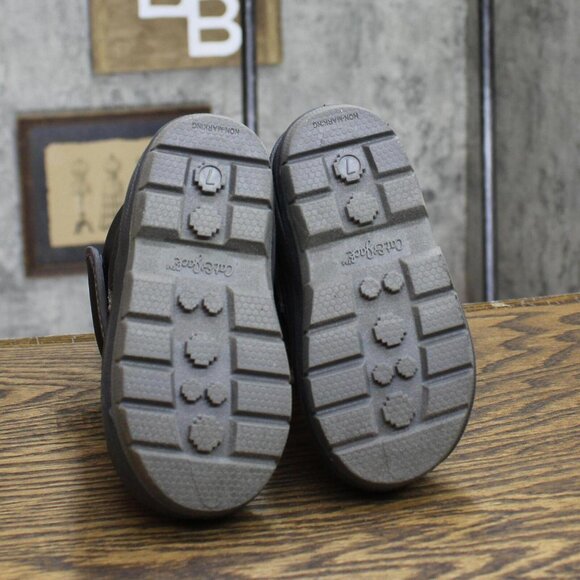 NWT Cat & Jack Toddler Boys Lenny Winter Boots 88236579 6T Black - Picture 6 of 7